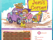 Tablet Screenshot of jeanscornerquilts.com